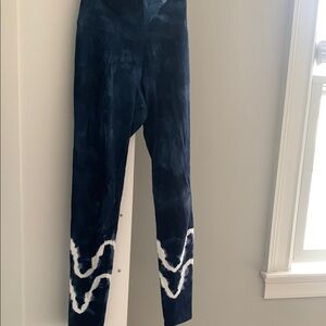 Electric & Rose Blue Tie-Dye Leggings